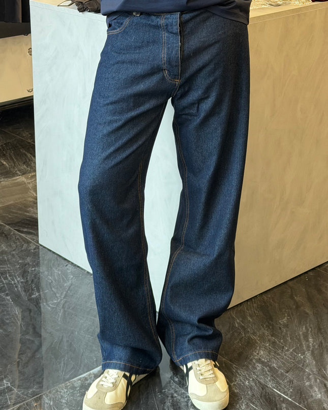 Jeans loose fit - raw denim