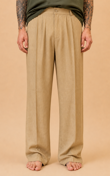 PANTALONE SANTIAGO PREMIUM IN LINO