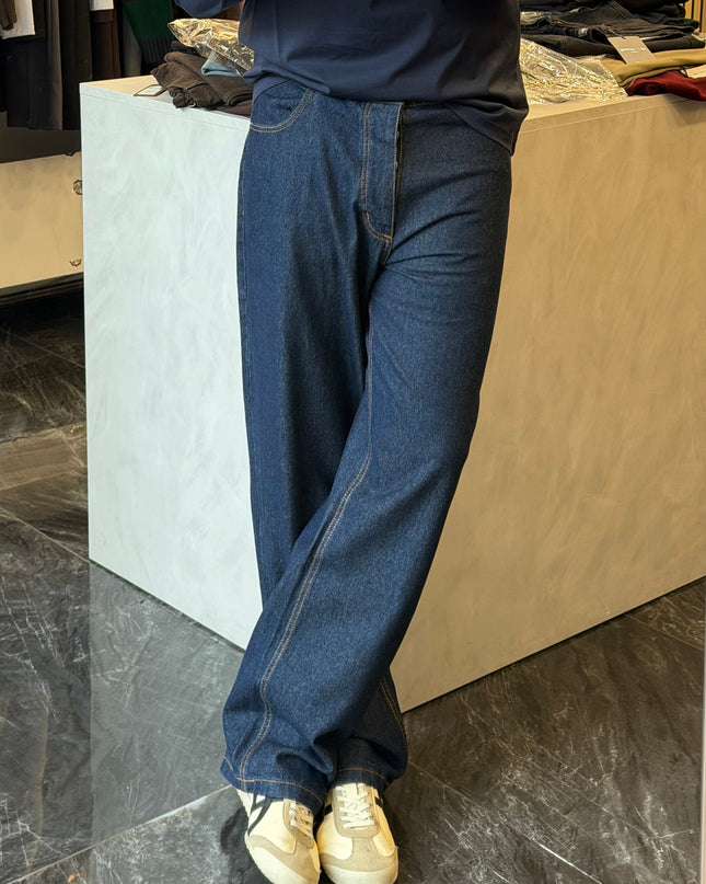 Jeans loose fit - raw denim