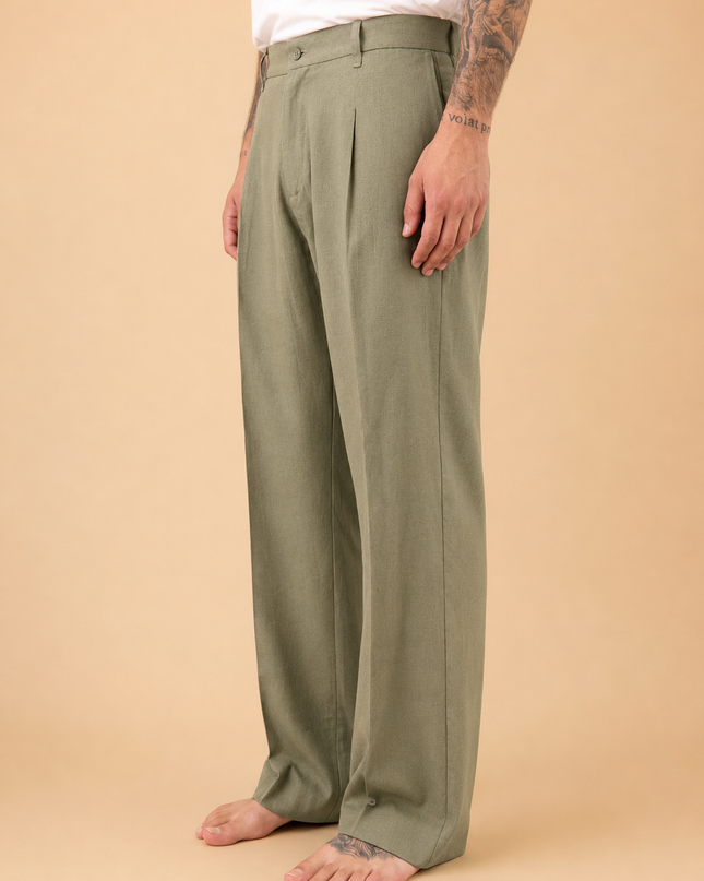 PANTALONE PORTO CERVO IN LINO