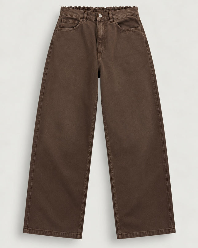Wide denim - Moro