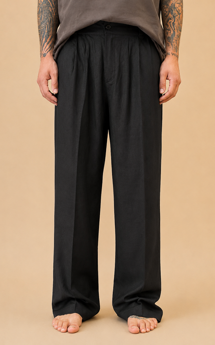 PANTALONE SANTIAGO PREMIUM IN LINO