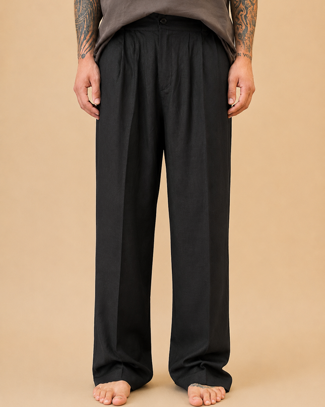 PANTALONE SANTIAGO PREMIUM IN LINO