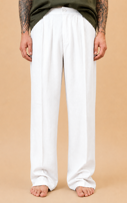 PANTALONE SANTIAGO PREMIUM IN LINO