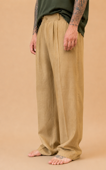 PANTALONE SANTIAGO PREMIUM IN LINO