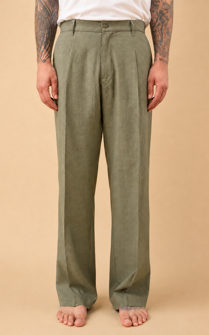 PANTALONE PORTO CERVO IN LINO