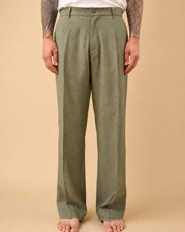 PANTALONE PORTO CERVO IN LINO