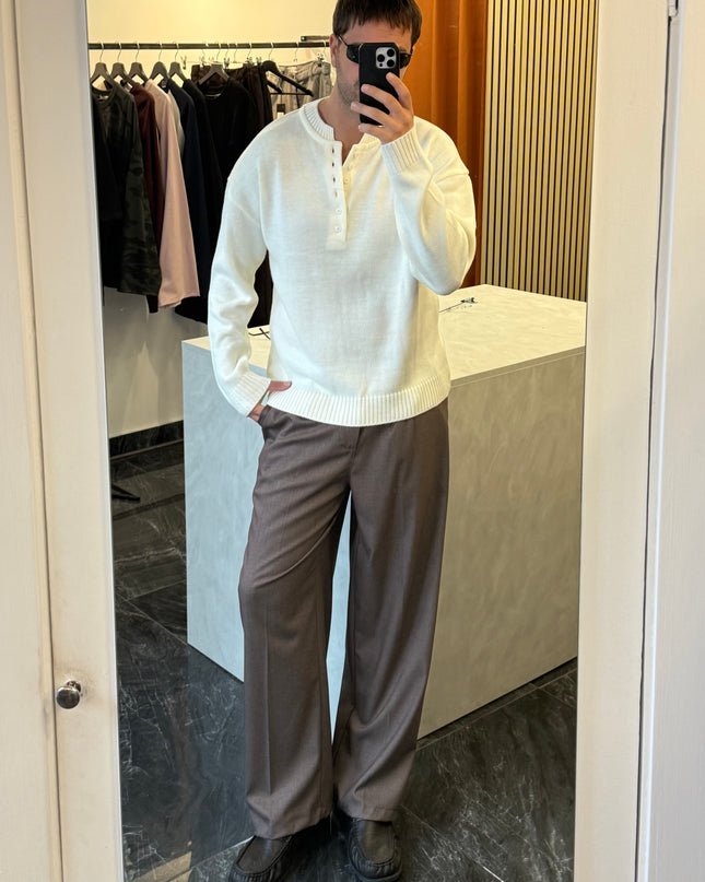 Pantalone Santiago -Tortora