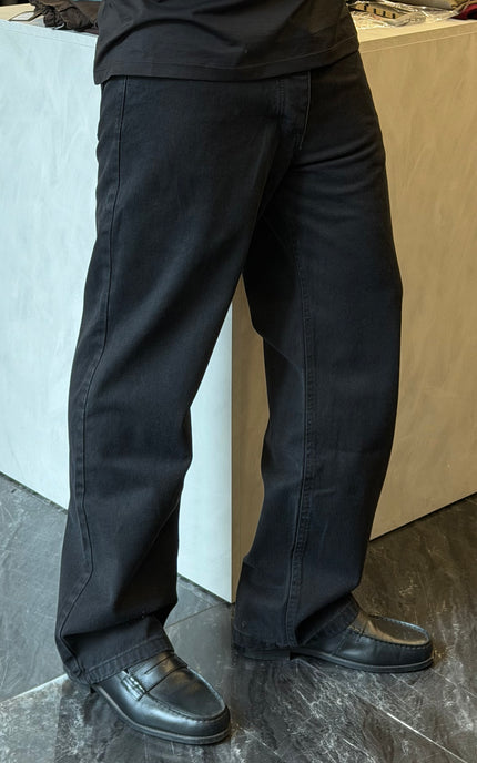 Jeans loose fit - nero slavato