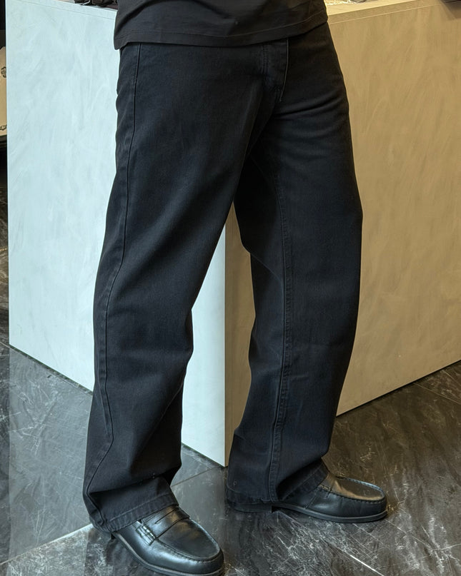 Jeans loose fit - nero slavato