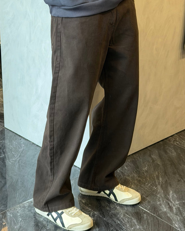 Wide denim - Moro