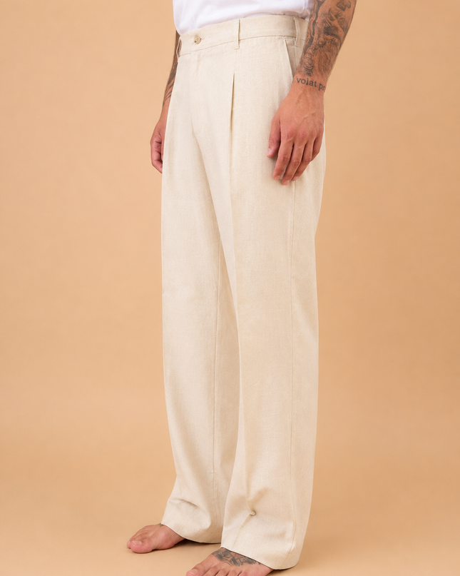 PANTALONE PORTO CERVO IN LINO