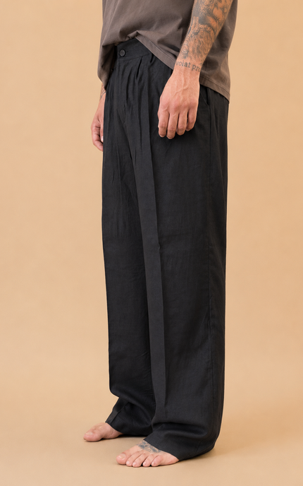 PANTALONE SANTIAGO PREMIUM IN LINO