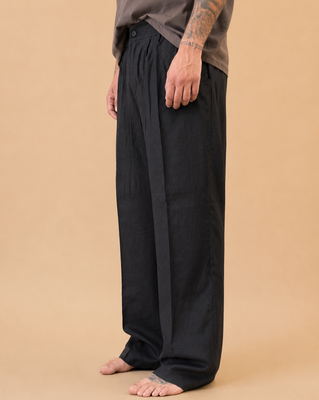 PANTALONE SANTIAGO PREMIUM IN LINO