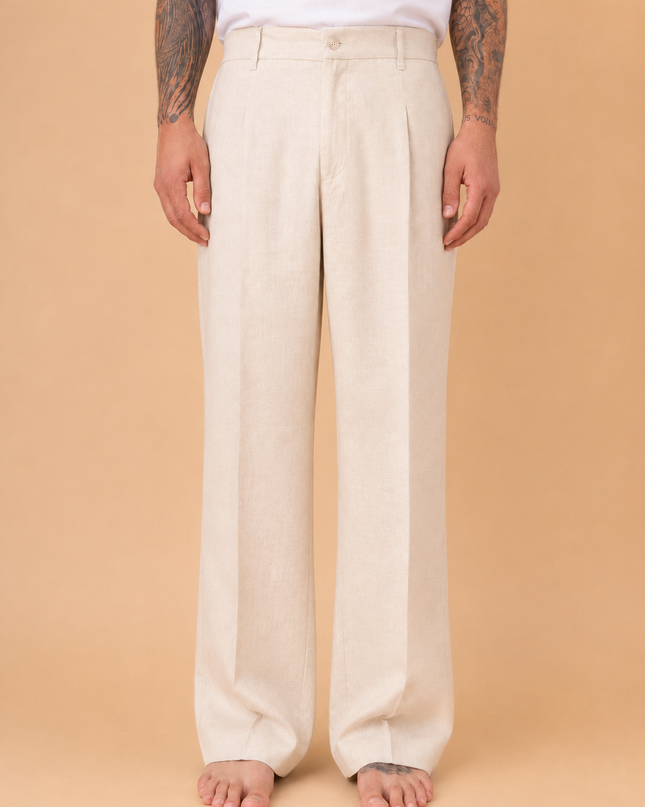 PANTALONE PORTO CERVO IN LINO