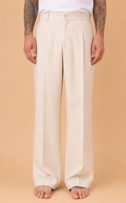 PANTALONE PORTO CERVO IN LINO