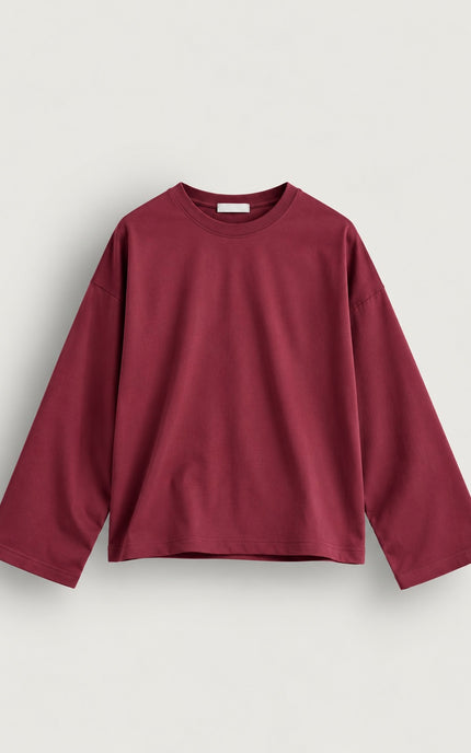Perfect Longsleeve -Bordeaux