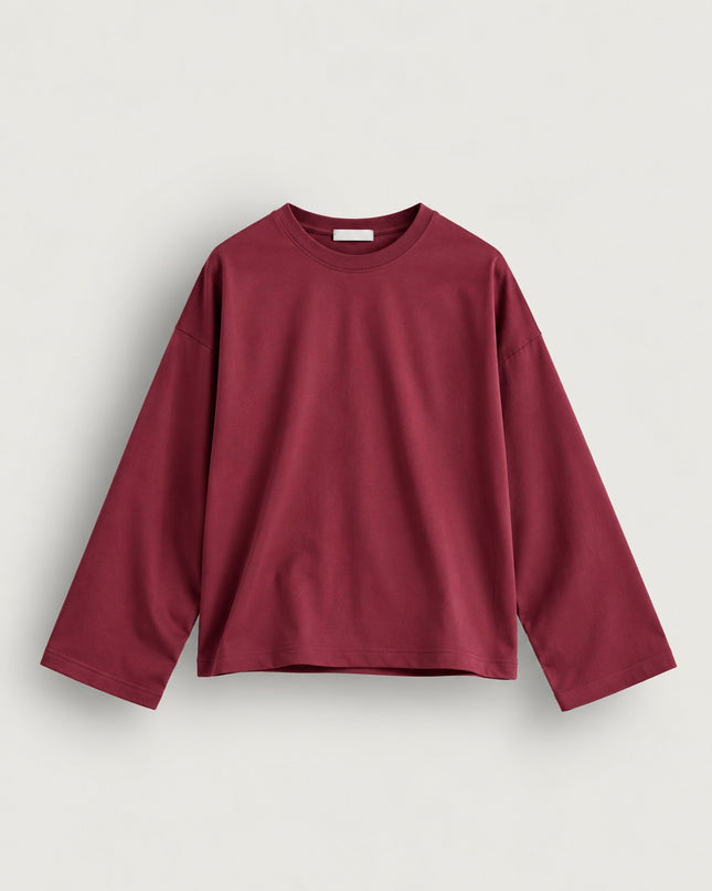 Perfect Longsleeve -Bordeaux