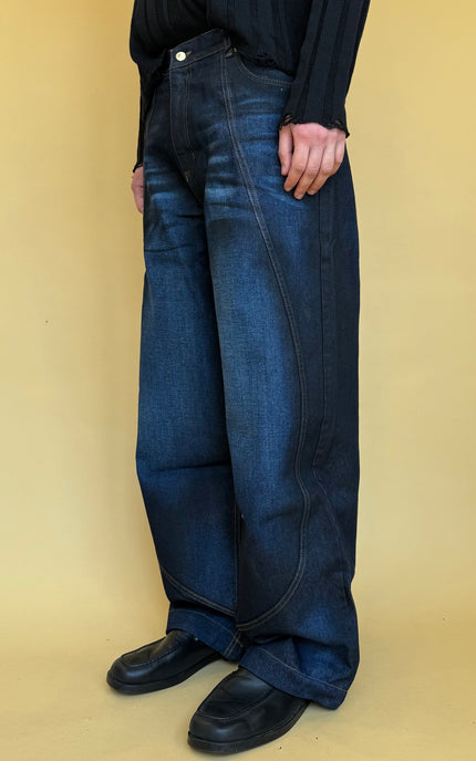 CHIAGO SPRAY EFFECT BLUE DENIM