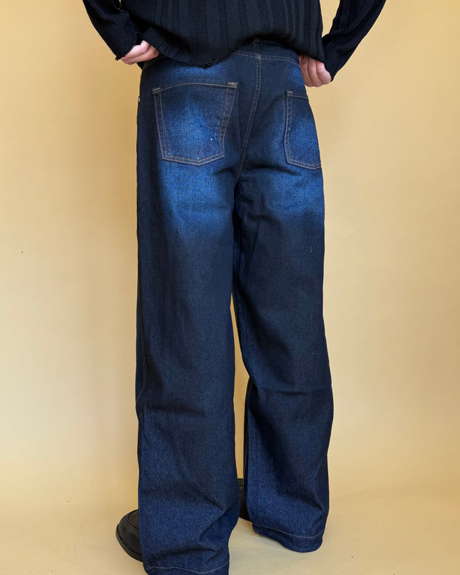 CHIAGO SPRAY EFFECT BLUE DENIM