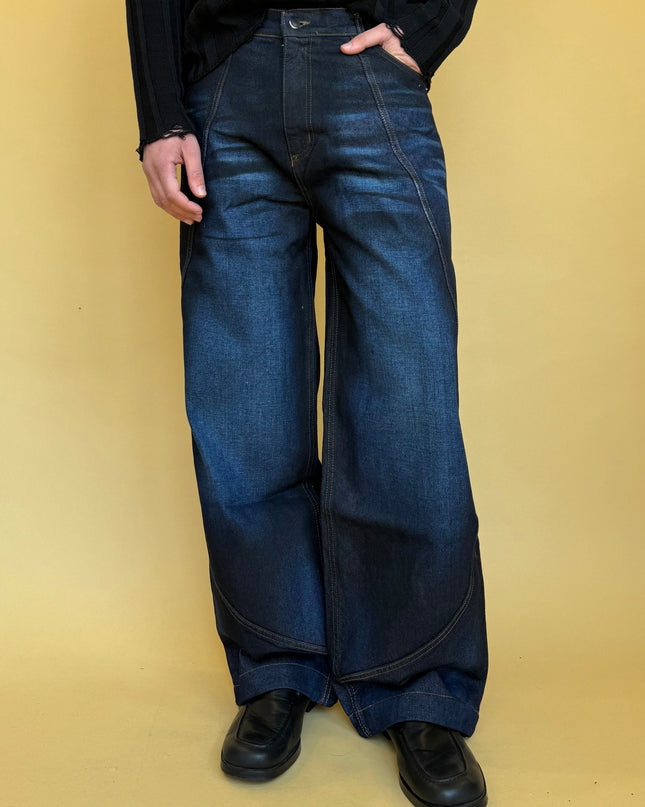 CHIAGO SPRAY EFFECT BLUE DENIM