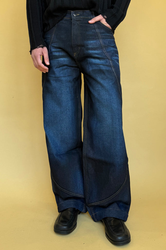 CHIAGO SPRAY EFFECT BLUE DENIM