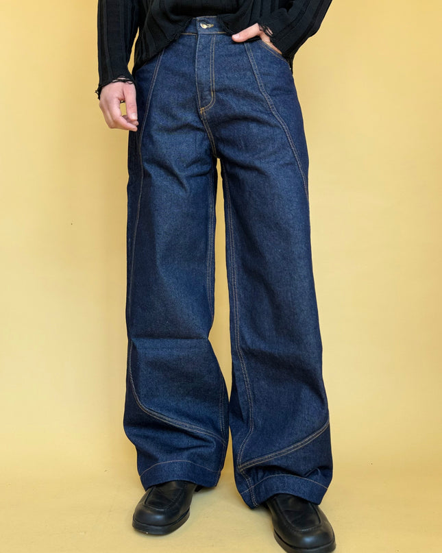 CHICAGO RAW EFFECT BLUE DENIM