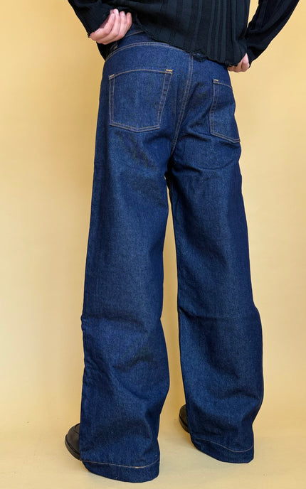 CHICAGO RAW EFFECT BLUE DENIM