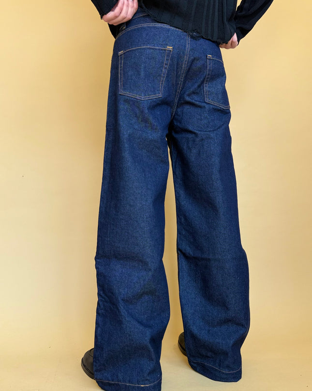 CHICAGO RAW EFFECT BLUE DENIM