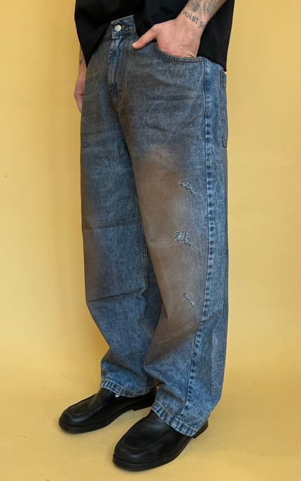 BROWN SHADES DENIM