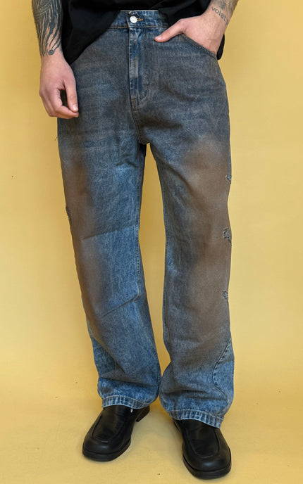 BROWN SHADES DENIM