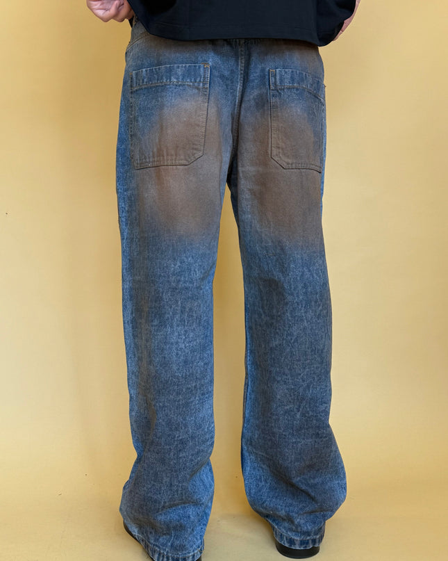 BROWN SHADES DENIM