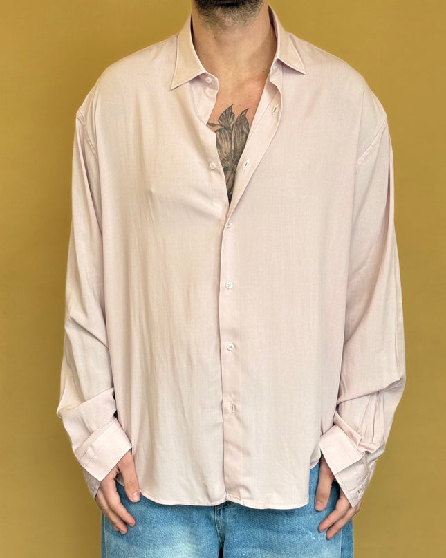 CAMICIA OVERSIZE IN VISCOSA