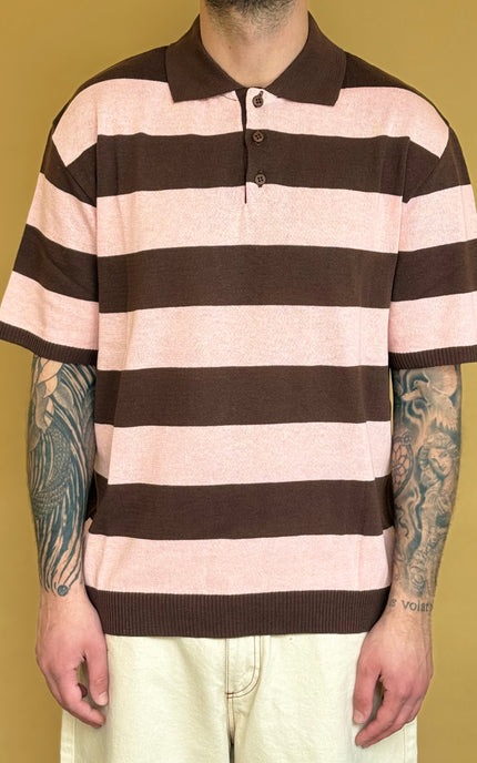 POLO IN MAGLIA A RIGHE