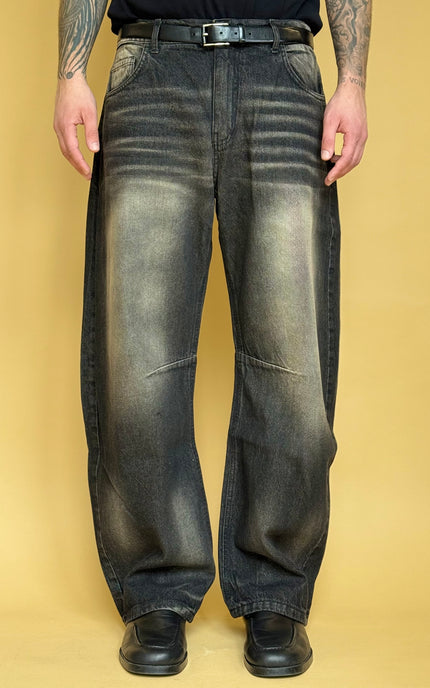 DARK SAND GREY DENIM