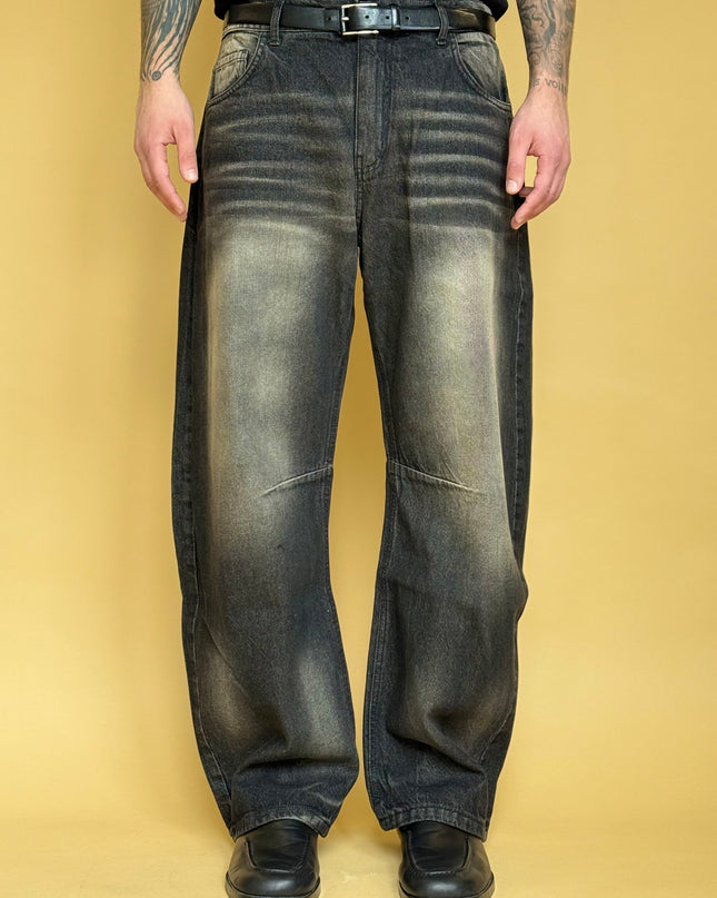 DARK SAND GREY DENIM