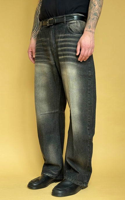 DARK SAND GREY DENIM
