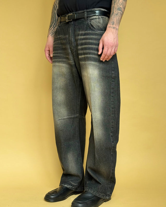 DARK SAND GREY DENIM