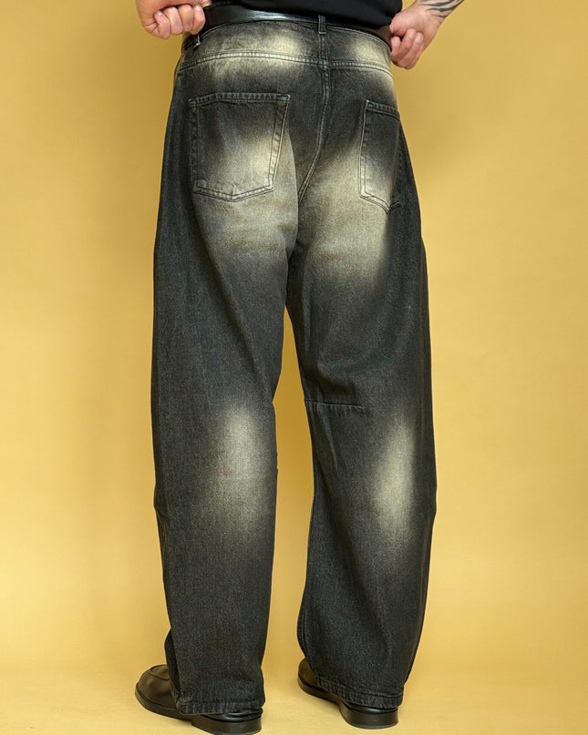 DARK SAND GREY DENIM