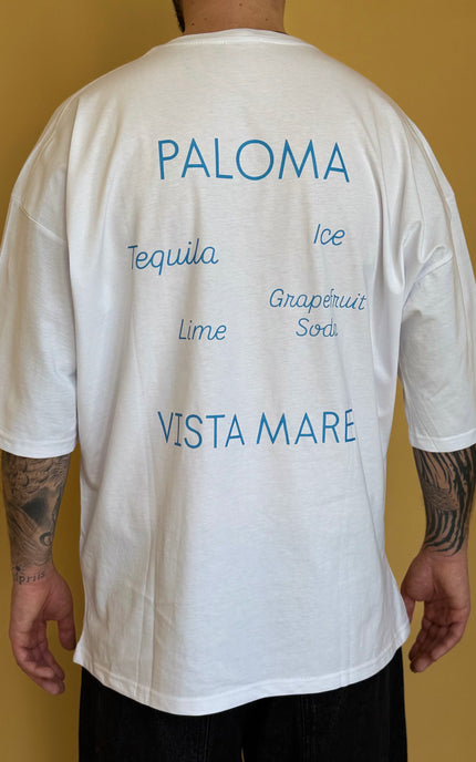 ' PALOMA VISTA MARE..' WHITE TEE