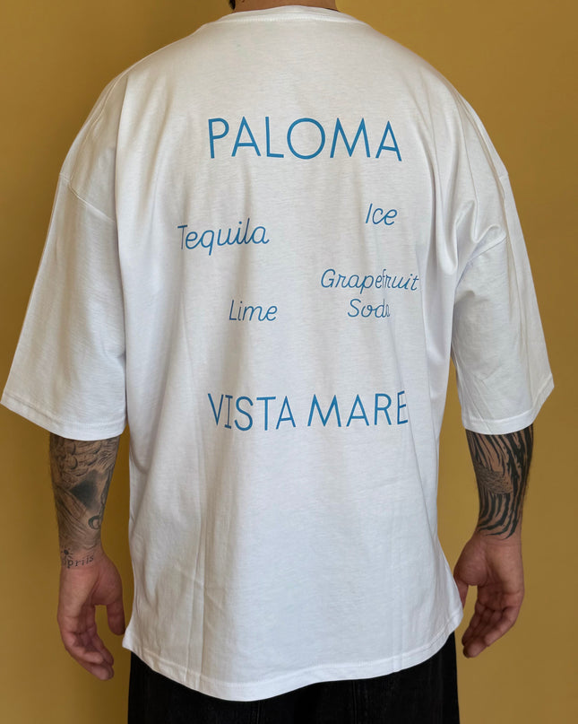 ' PALOMA VISTA MARE..' WHITE TEE