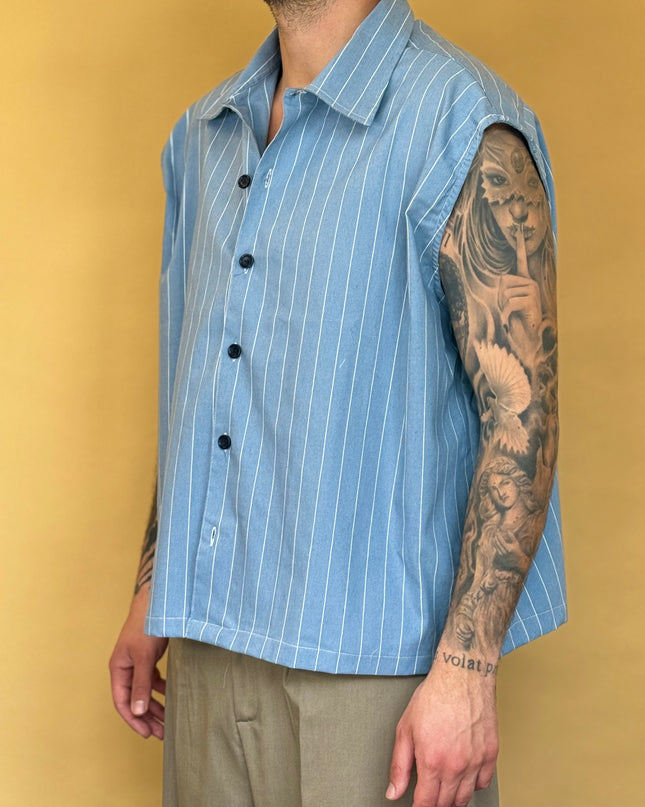 CAMICIA SMANICATA A FANTASIA