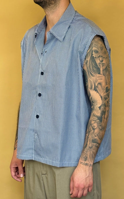CAMICIA SMANICATA A FANTASIA