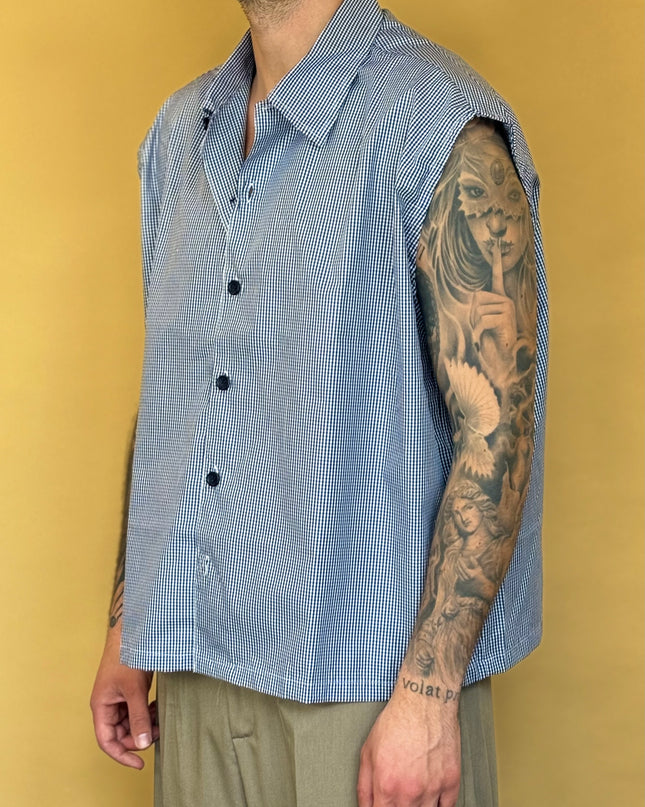 CAMICIA SMANICATA A FANTASIA