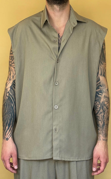 TURK SLEEVELESS SHIRT