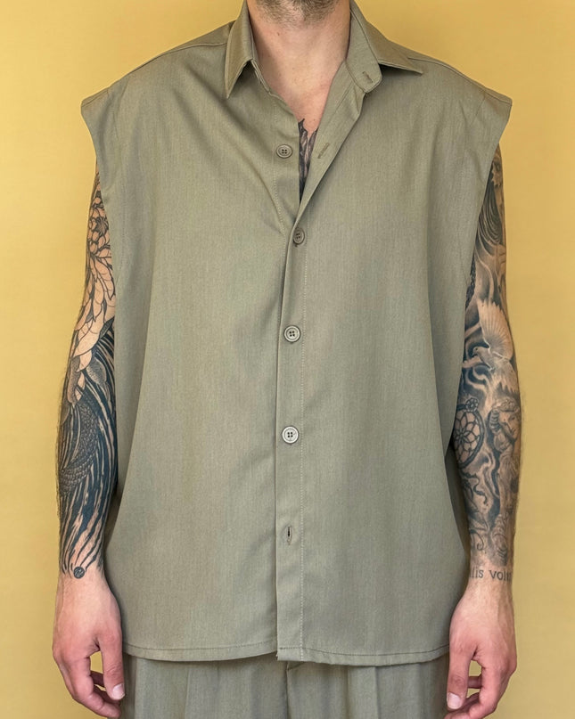 TURK SLEEVELESS SHIRT