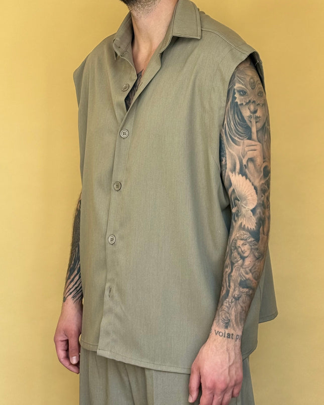 TURK SLEEVELESS SHIRT