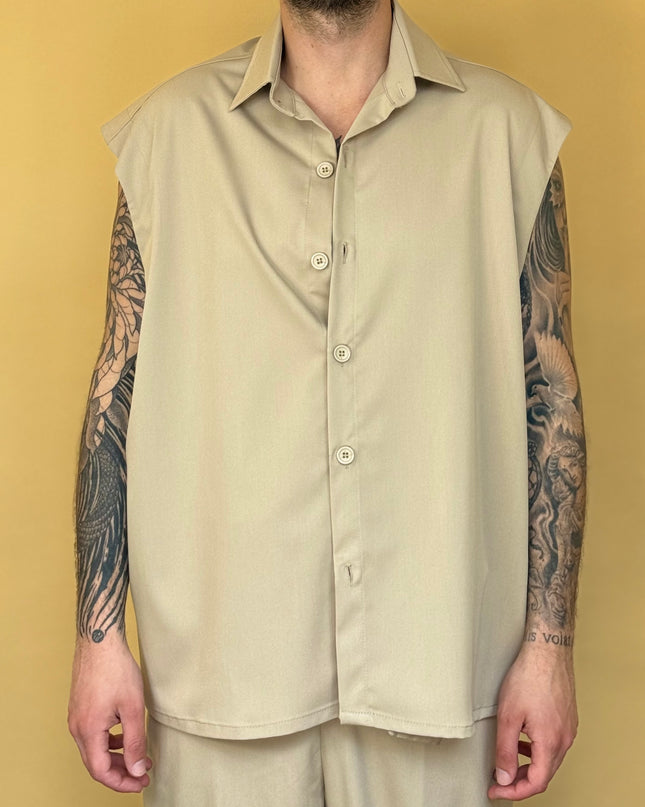 TURK SLEEVELESS SHIRT