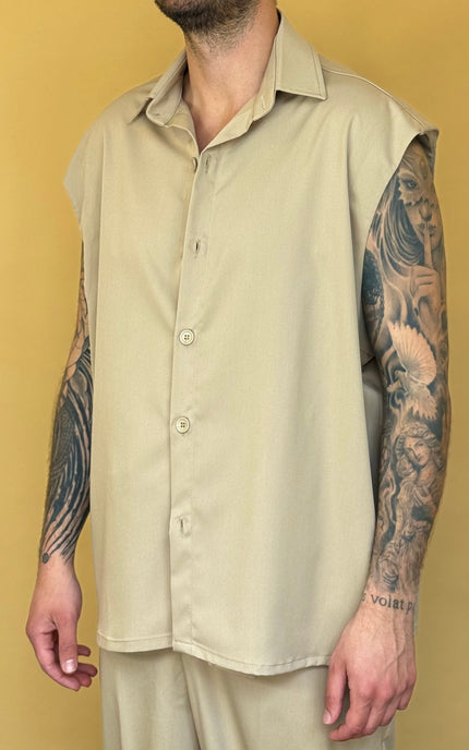 TURK SLEEVELESS SHIRT