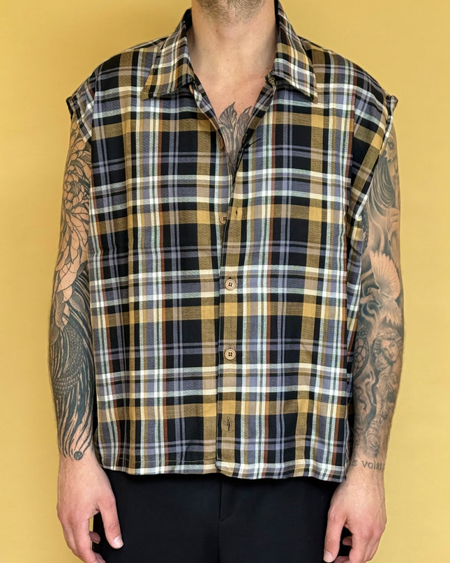 CAMICIA SMANICATA A FANTASIA